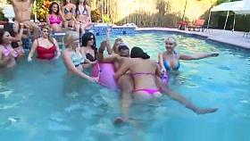 Dancingcock Poolside Orgy