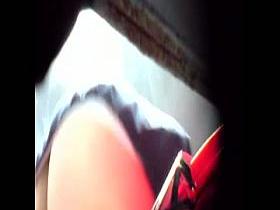 Large ass woman takes a piss in a public bathroom stall porno vid