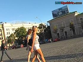 Flawless white shorts booty