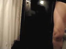 Beautiful gazoo is voyeured in the amateur bath room