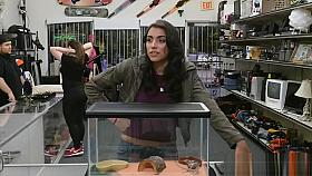 Big boobs babe screwed by pawn keeper for some money