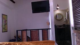 Maid at the hotel in Colombia