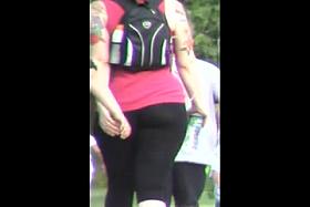 Spandex Wedgie Ass Booty