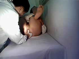 Asian woman anal exam