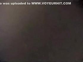 Spied as she literally fucks herself