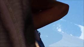 Blondiene mit geilen Beinen und tollen Bruesten