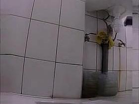 Squatting to ### in public bathroom