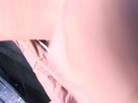 Real japanese brunette downblouse video