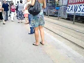 Mature girl dress legs