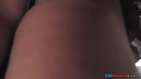 Hawt dark panty up sassy mini petticoat