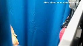 Sexy gap between thighs and cameltoe