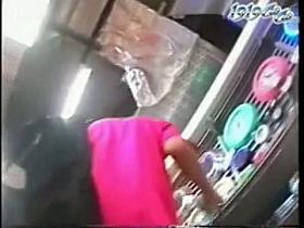 Hot upskirt video in a mall