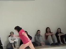 Nude performance art is quite a show