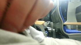 Sweet woman buisy with her laptop while I do it myself