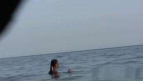 A beautifull woman I saw on a nude beach in Ukraine I just HAD to get closer to get some video