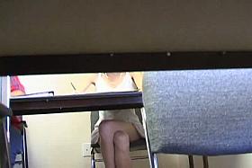 Teen voyeur upskirt