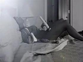 My horny mom caught by hidden cam in her bedroom