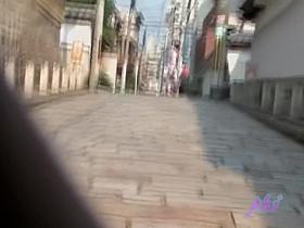 Public sharking of a gorgeous Japanese woman in a kimono