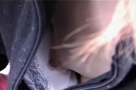 Spying a perky nipple of a teen girl