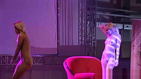 lesbian teen sex on public stage