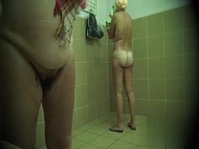 Hidden cameras in public pool showers 738