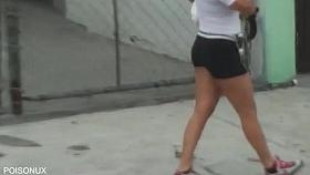 Nalguitas ricas short pegadito