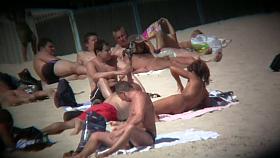 There are so many alluring whores and housewives on the beach