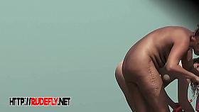 Nice Nudist Girls On Nude Beach Of The South Of France