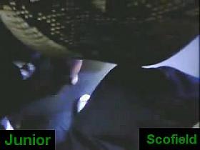 One ass, two dicks Encoxada dupla na coroa