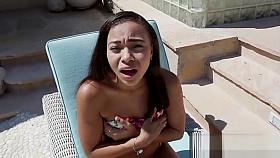 Voyeur neighbour bangs ebony babe