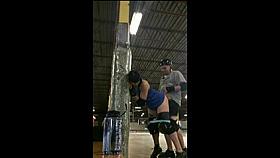 Couple Fuck in a Roller Derby