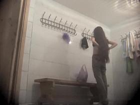 Sexy teen has stripped on spy cam before going to pool