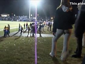 Hottest asses in the football crowd