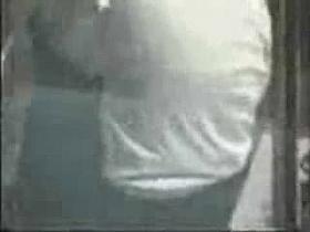 Old Couple sucks in Coffee Bar