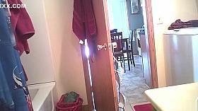 30yr old gf hidden spy cam shower 2019 voyeur amateur milf 4