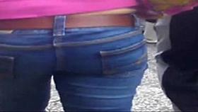 Un culito de una gordibuena