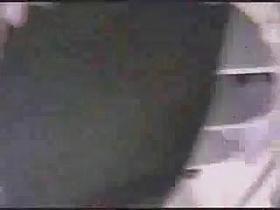 Upskirt - cute brunette girl