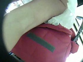 An upskirt video of a hot chick