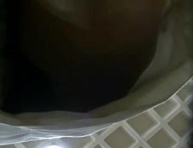 Sexy coworker in coffee line