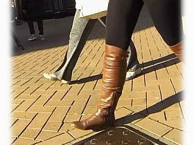 Leggings candid street 3