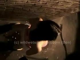 Ill bred amateur got on piss cam in the quiet gate