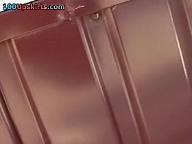 Gals hot legs up petticoat movie scene