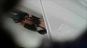 German Chick Trying on Jeans