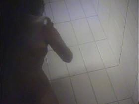 Dressing room spy scenes with nude girls after shower