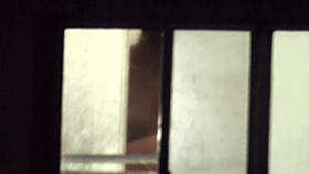 Neighbor is making window voyeur erotic of sexy model