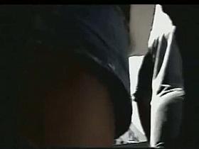 Short jeans skirt practically begging to appear in an upskirt video