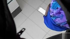 Upskirting in a whole new way!