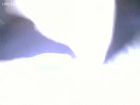 Nice ass & green panties on the escalator