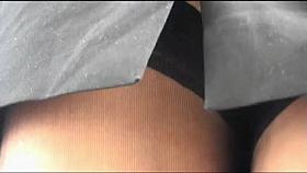 Upskirt - Secretary in stockings HD