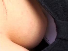 Very hot voyeur downblouse video of sexy japanese babe